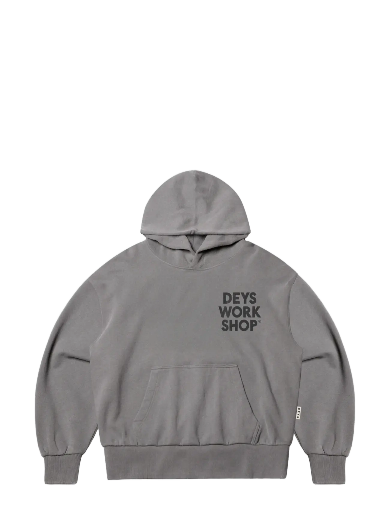 DEYS Moreno Print Hoodie - DEYS - WASHED GREY / grey