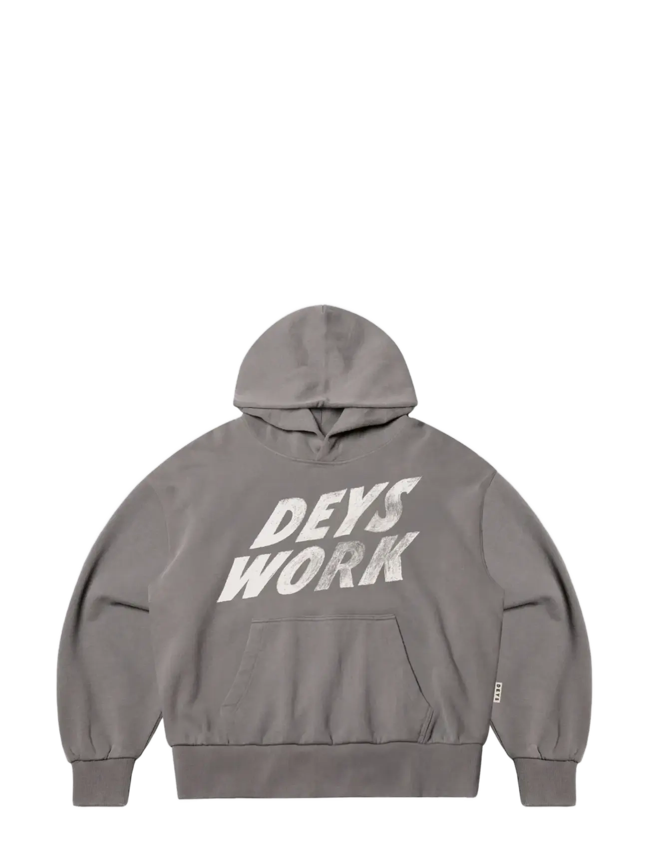 DEYS Moreno Print Hoodie - Kleidung - WASHED GREY / grey