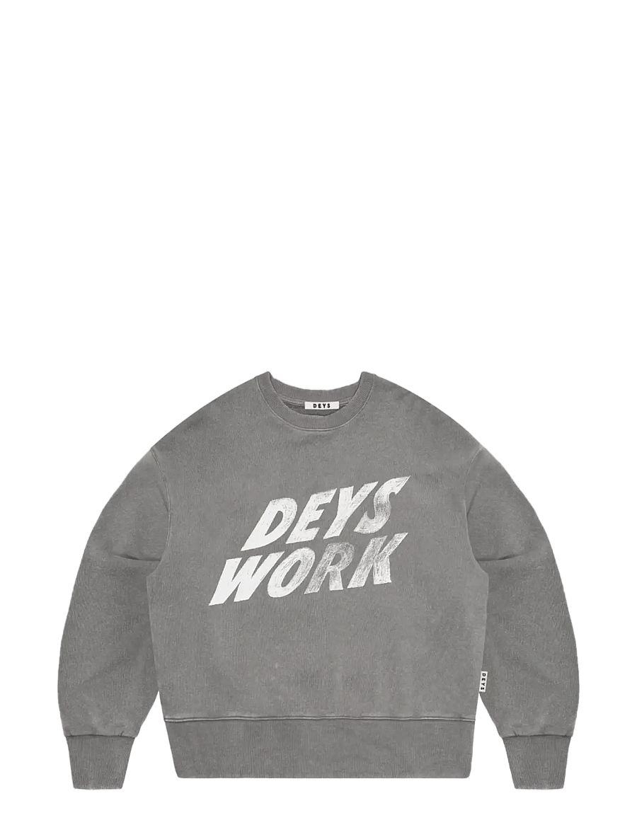DEYS - Moreno Crewneck Sweatshirt - washed grey - 1