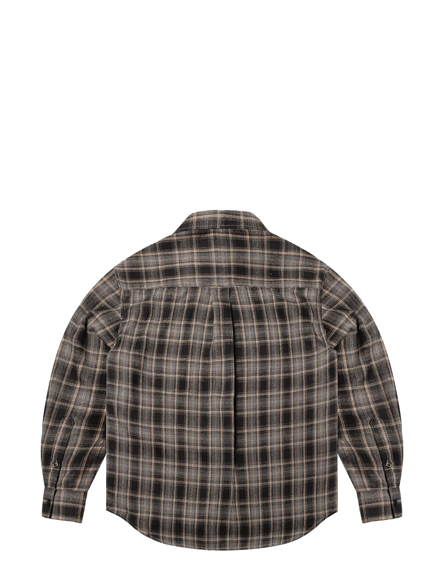 DEYS - Colton Flannel Shirt - flanellsärgid - grey check - 2