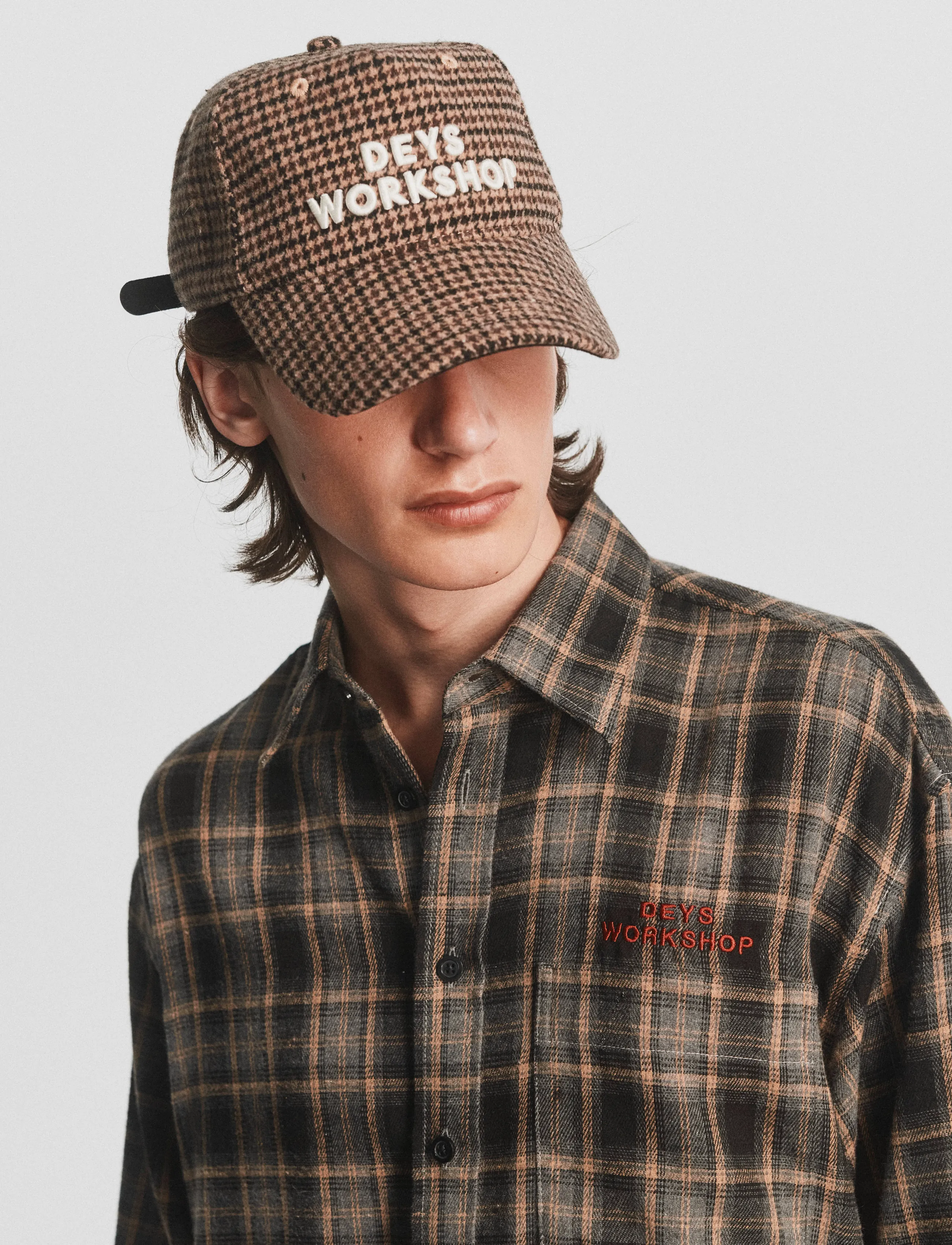 DEYS - Colton Flannel Shirt - flanellsärgid - grey check - 5