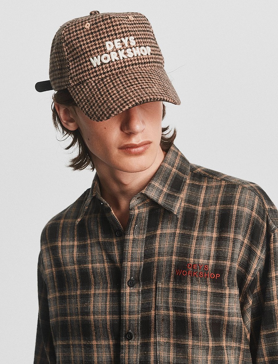 DEYS - Colton Flannel Shirt - flanellsärgid - grey check - 5