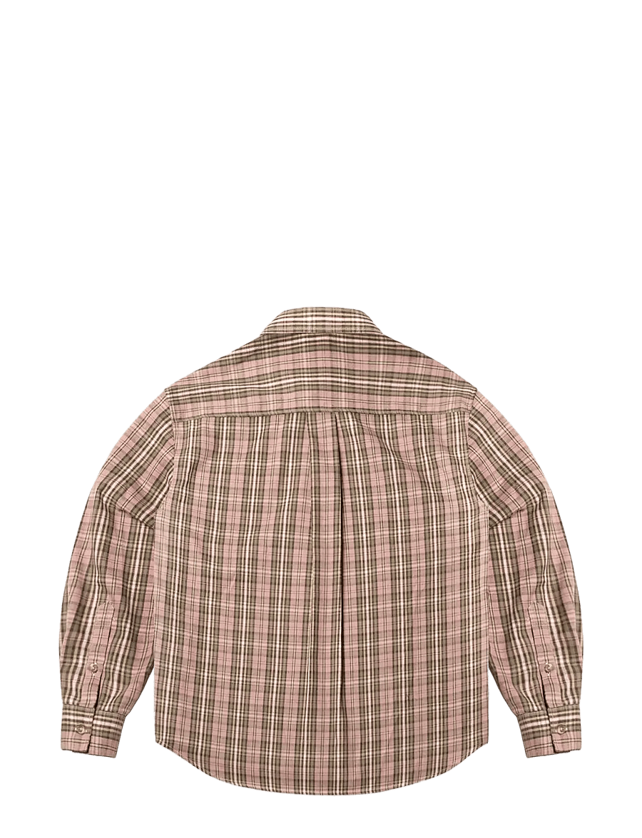 DEYS - Colton Flannel Shirt - flanellsärgid - pink check - 2