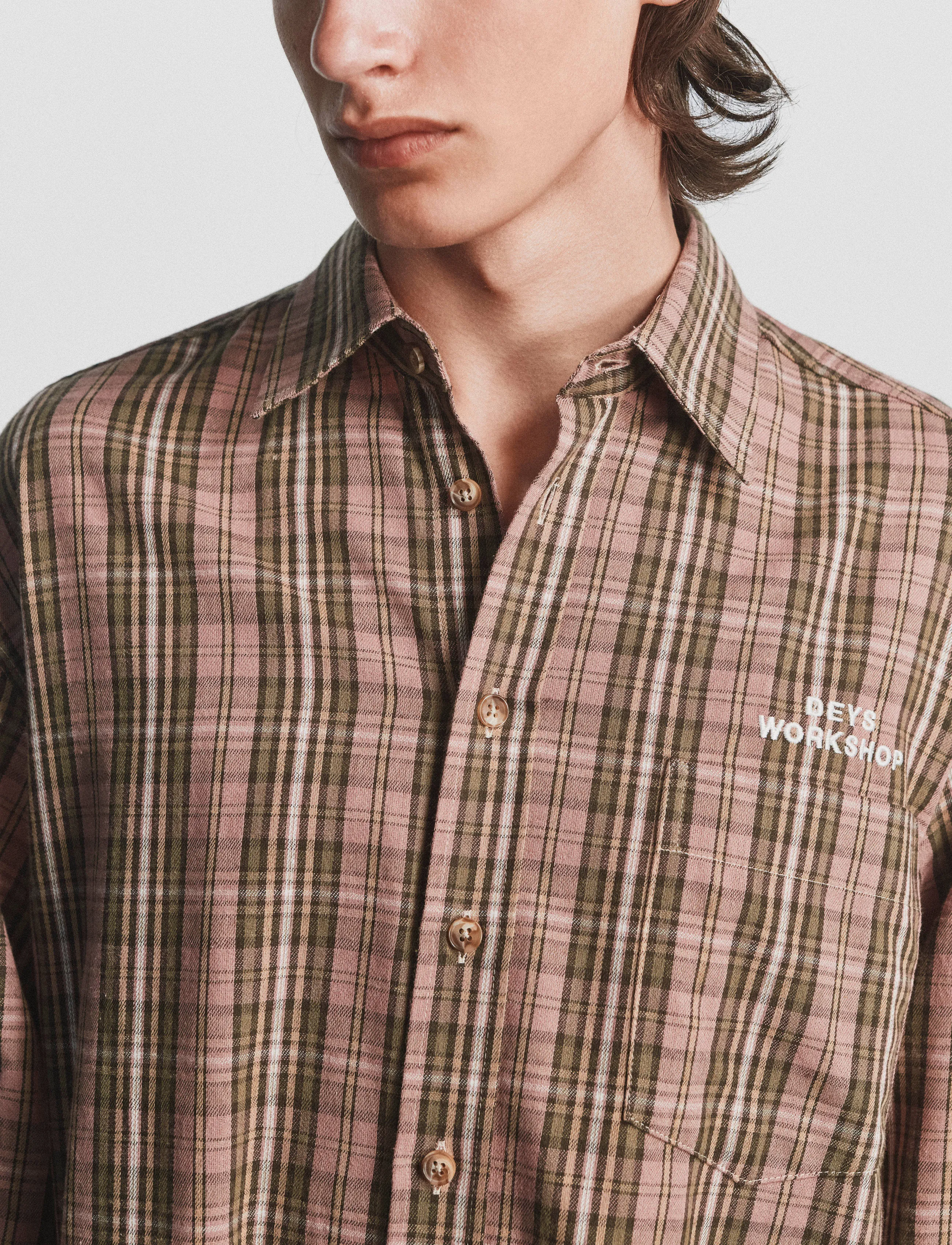 DEYS Colton Flannel Shirt skjortor & blusar herr – bild 4