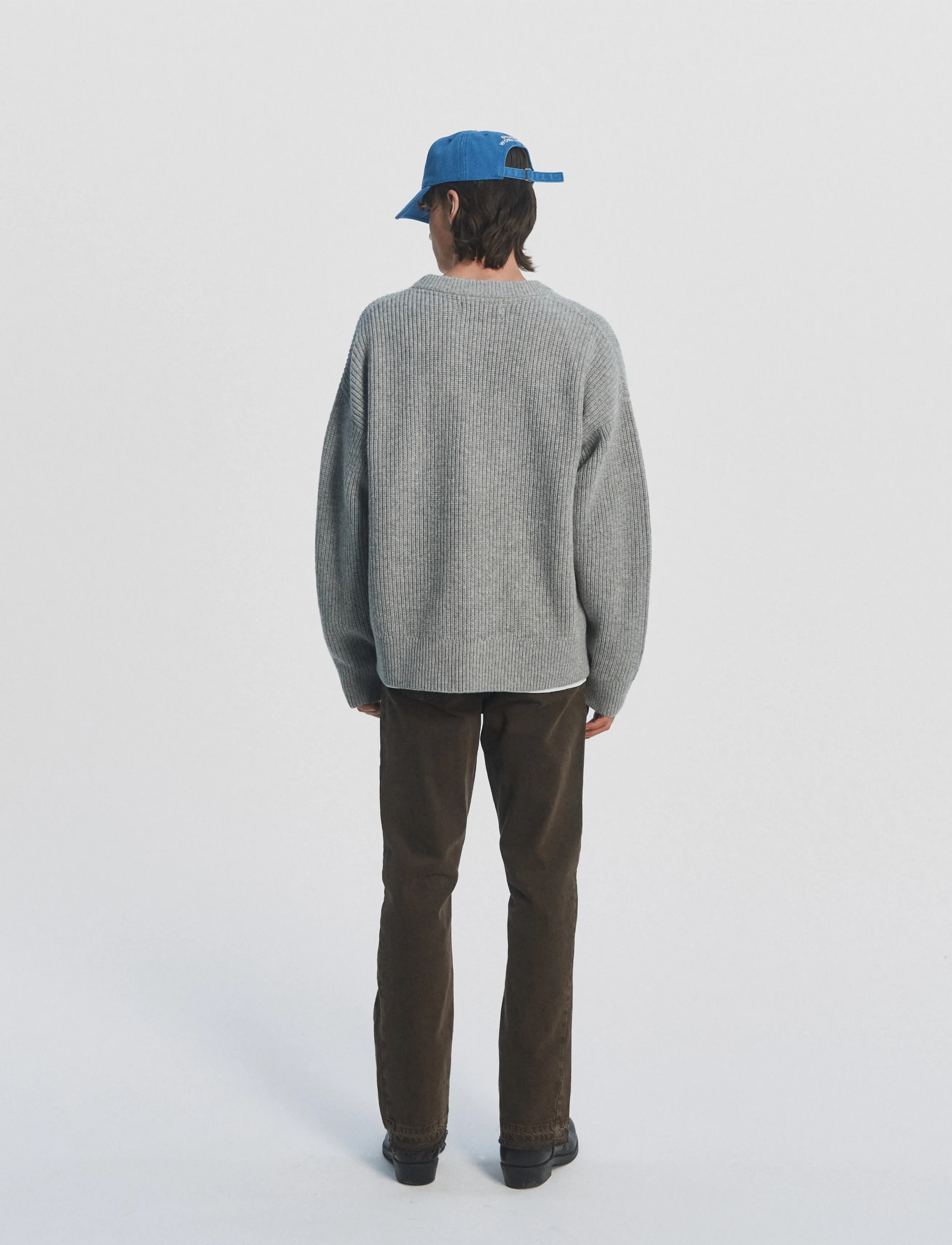 DEYS Montebello Wool Crewneck stickade tröjor herr – bild 2