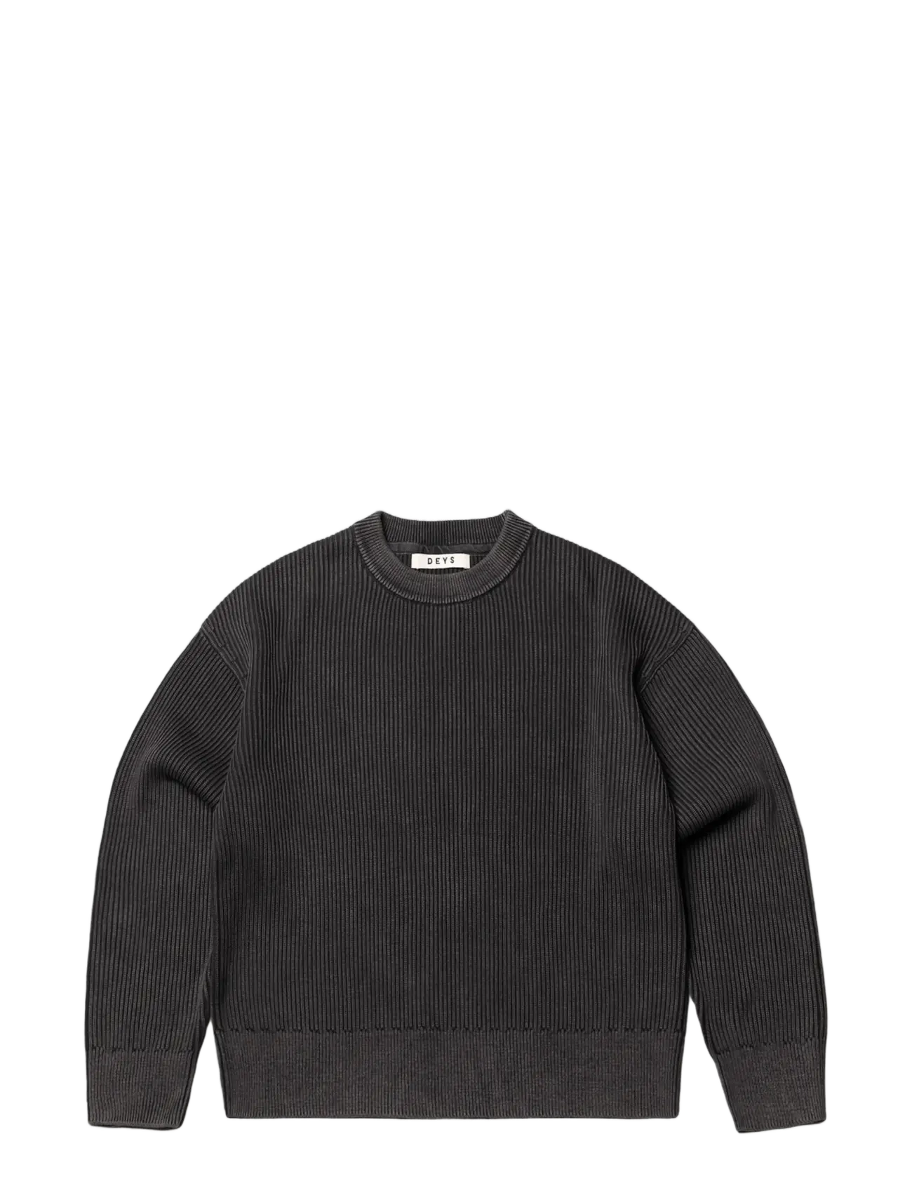 DEYS Pasadena Washed Crewneck - DEYS - WASHED BLACK / black
