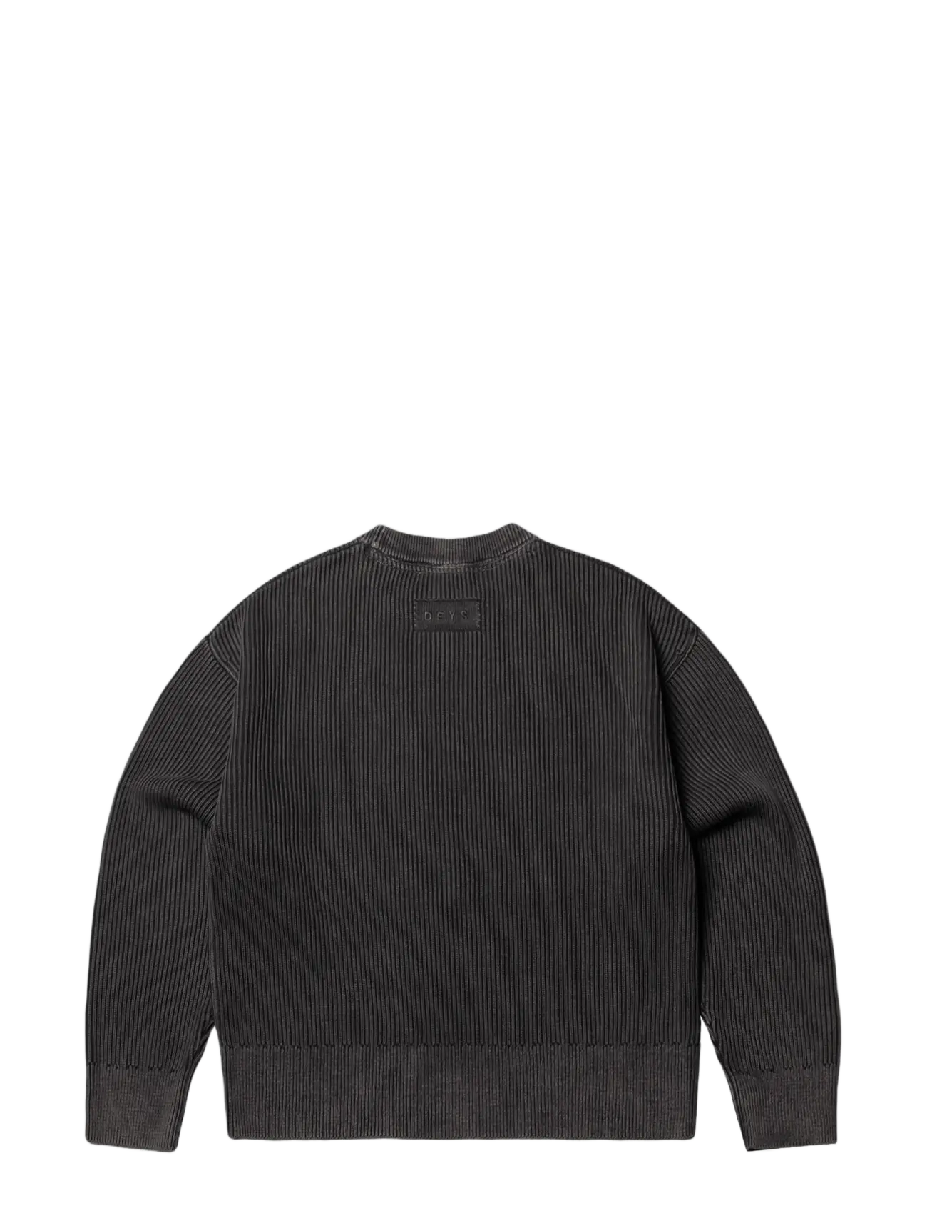 DEYS - Pasadena Washed Crewneck - washed black - 2