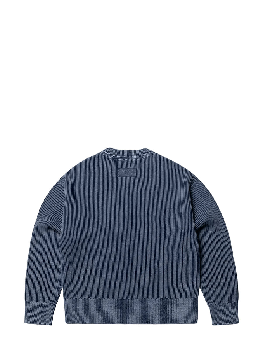 DEYS - Pasadena Washed Crewneck - washed blue - 2