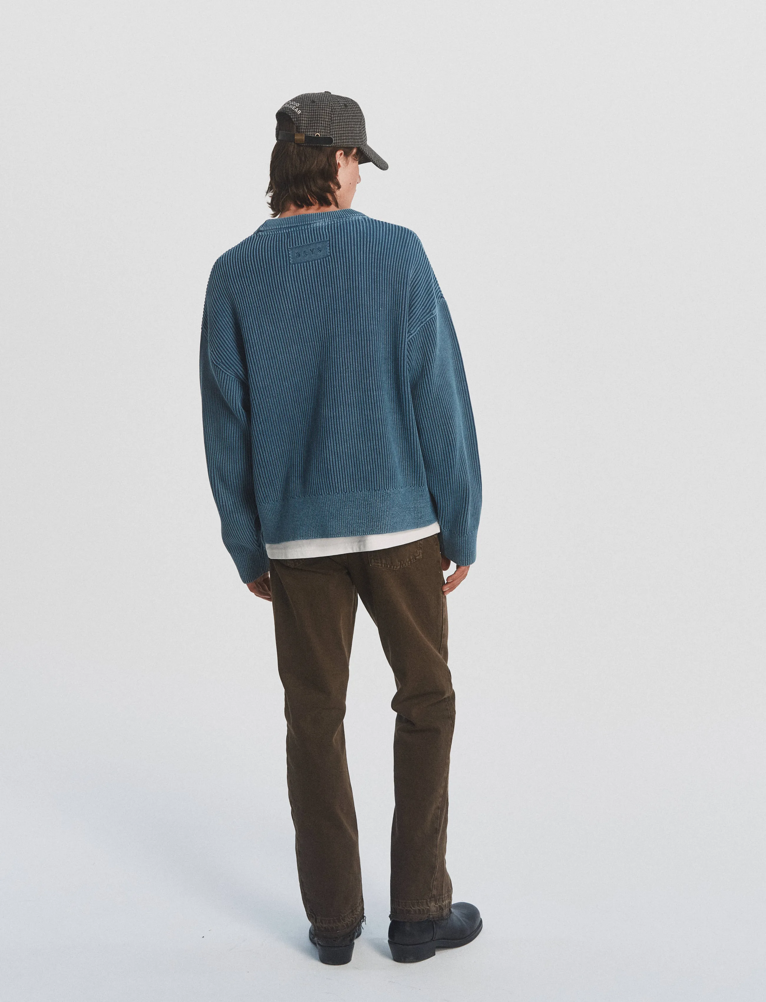 DEYS - Pasadena Washed Crewneck - washed blue - 3