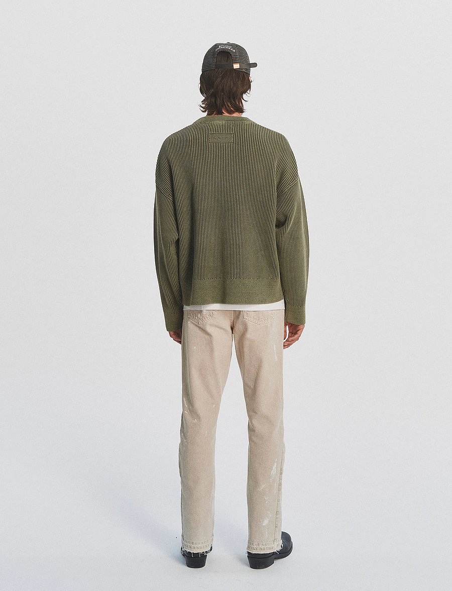 DEYS - Pasadena Washed Crewneck - washed green - 3