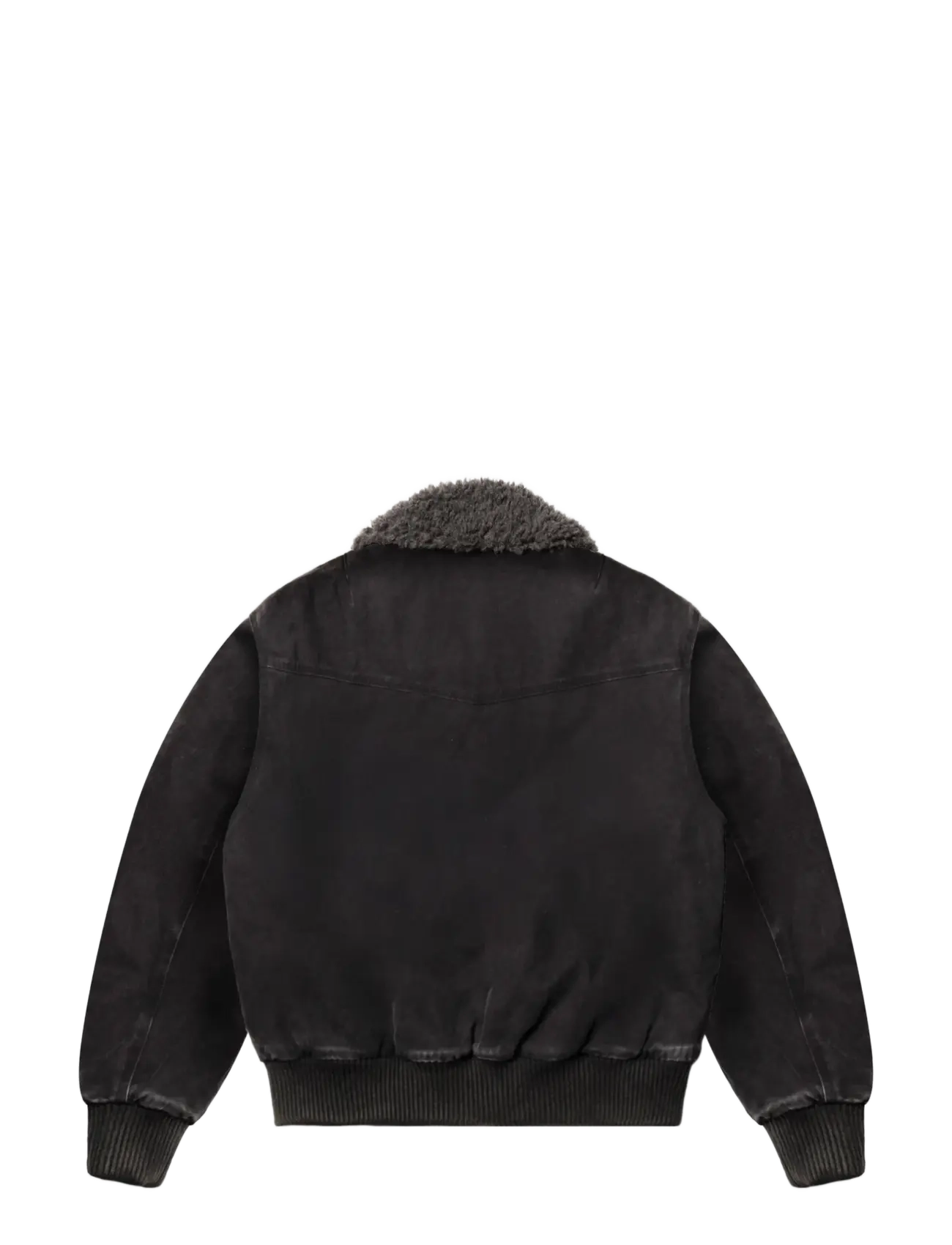 DEYS - Anaheim Canvas Bomber Jacket - sügisjoped - washed black - 2