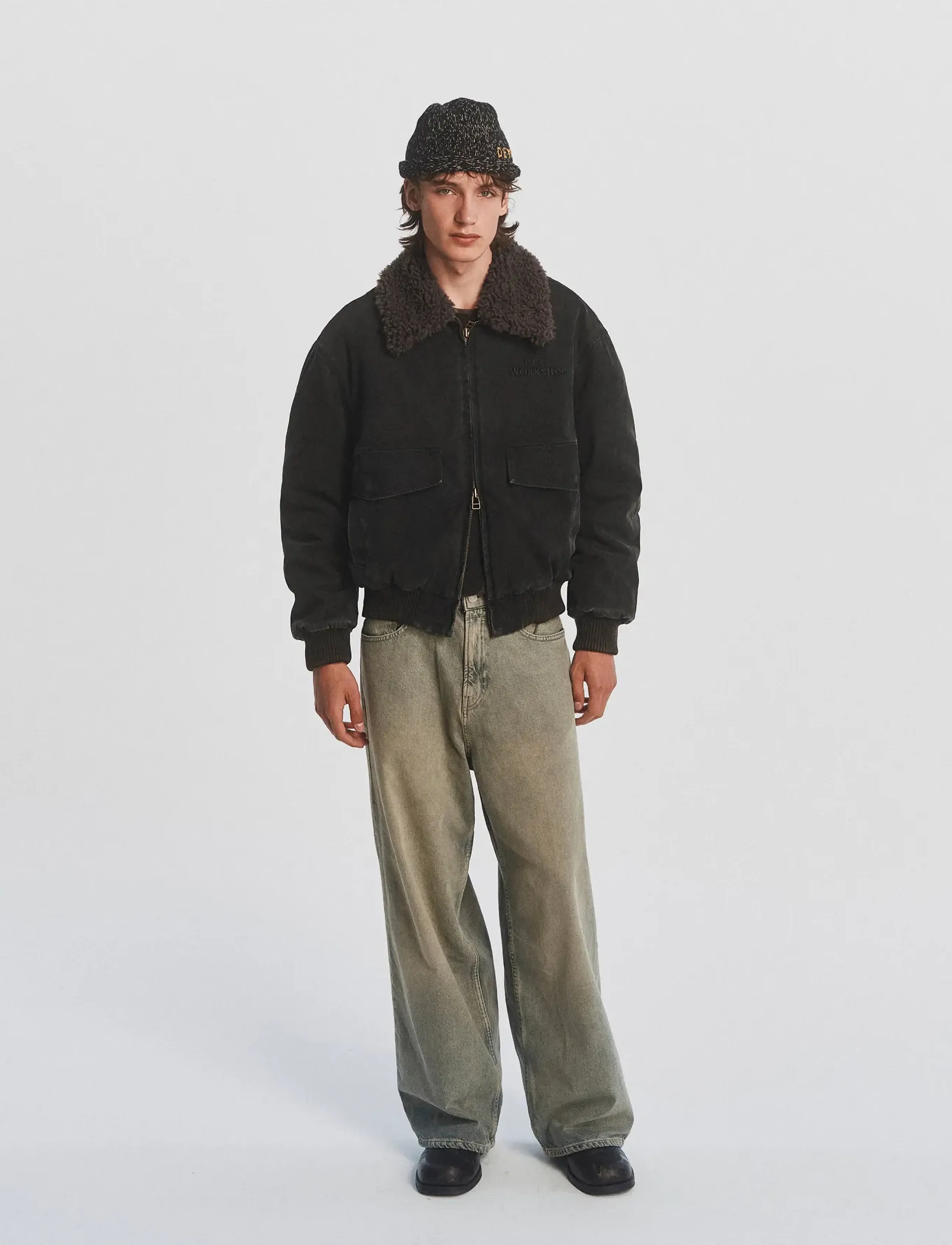 Anaheim Canvas Bomber Jacket