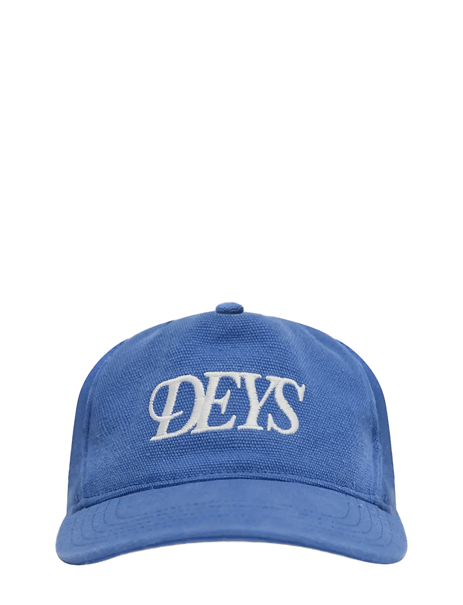 DEYS - Venice Canvas Cap - washed blue - 1