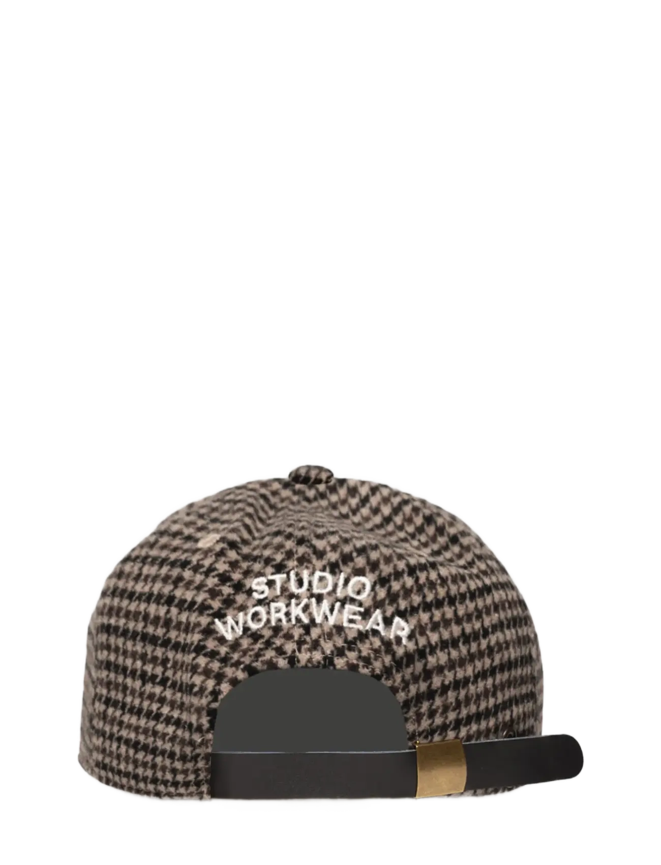 DEYS - Malloy Wool Cap - brown check - 2