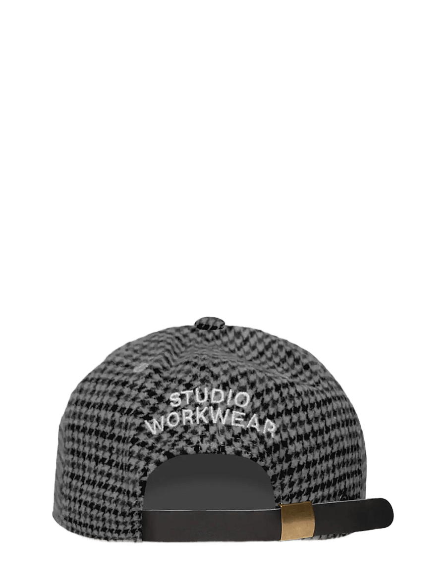 DEYS - Malloy Wool Cap - charcoal check - 2