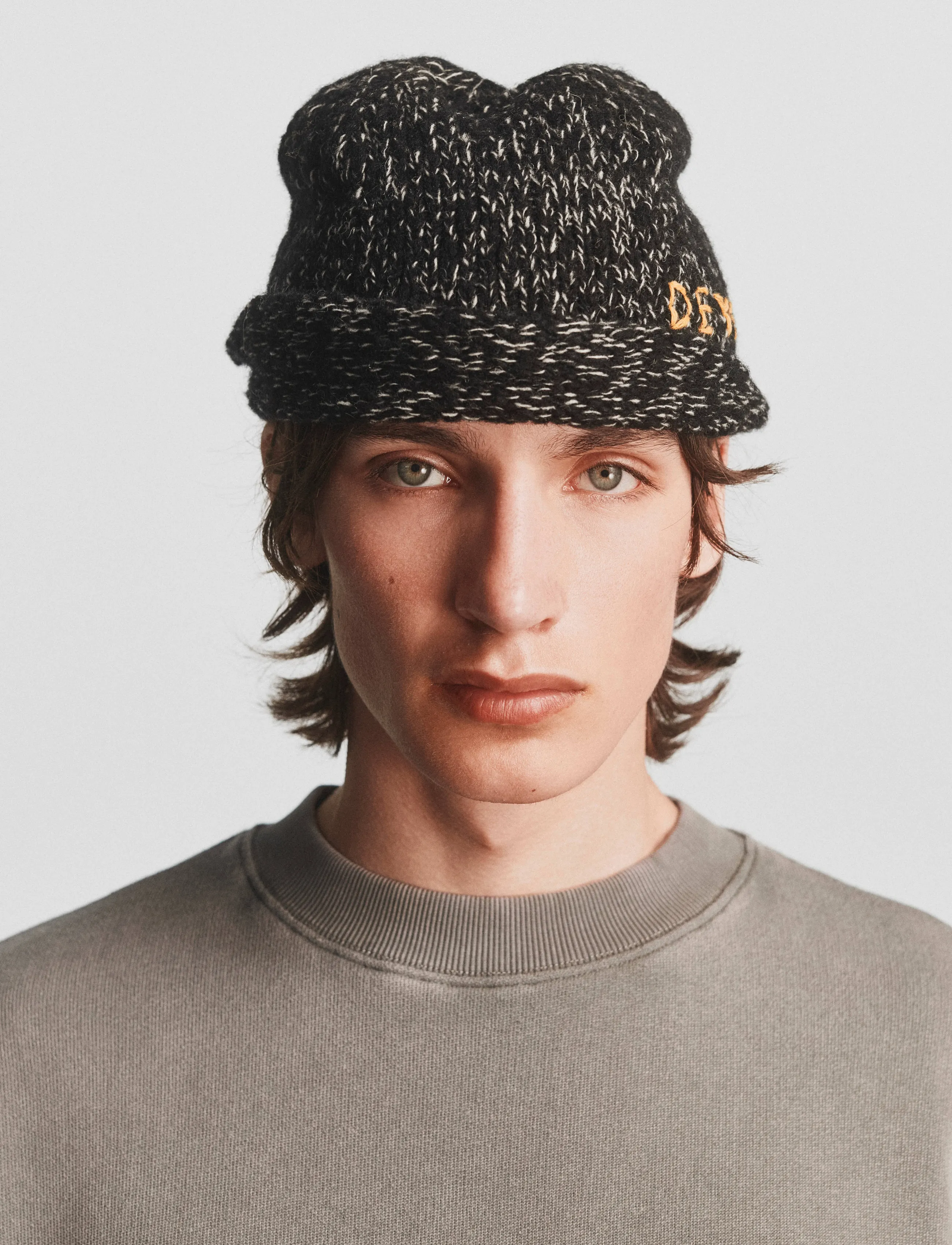 DEYS Ardmore Wool Beanie, Herren, Strickmütze, Schwarz, Gr.ONE SIZE