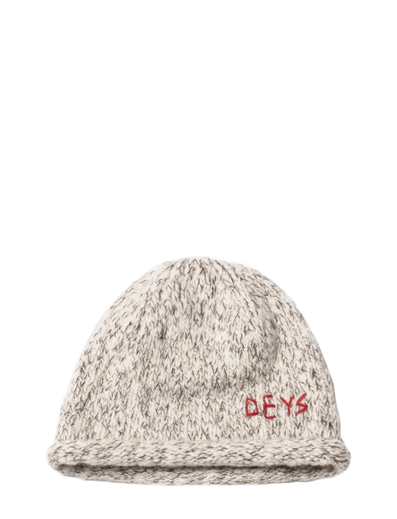 DEYS Ardmore Wool Beanie - Kootud mütsid - OFF-WHITE / white