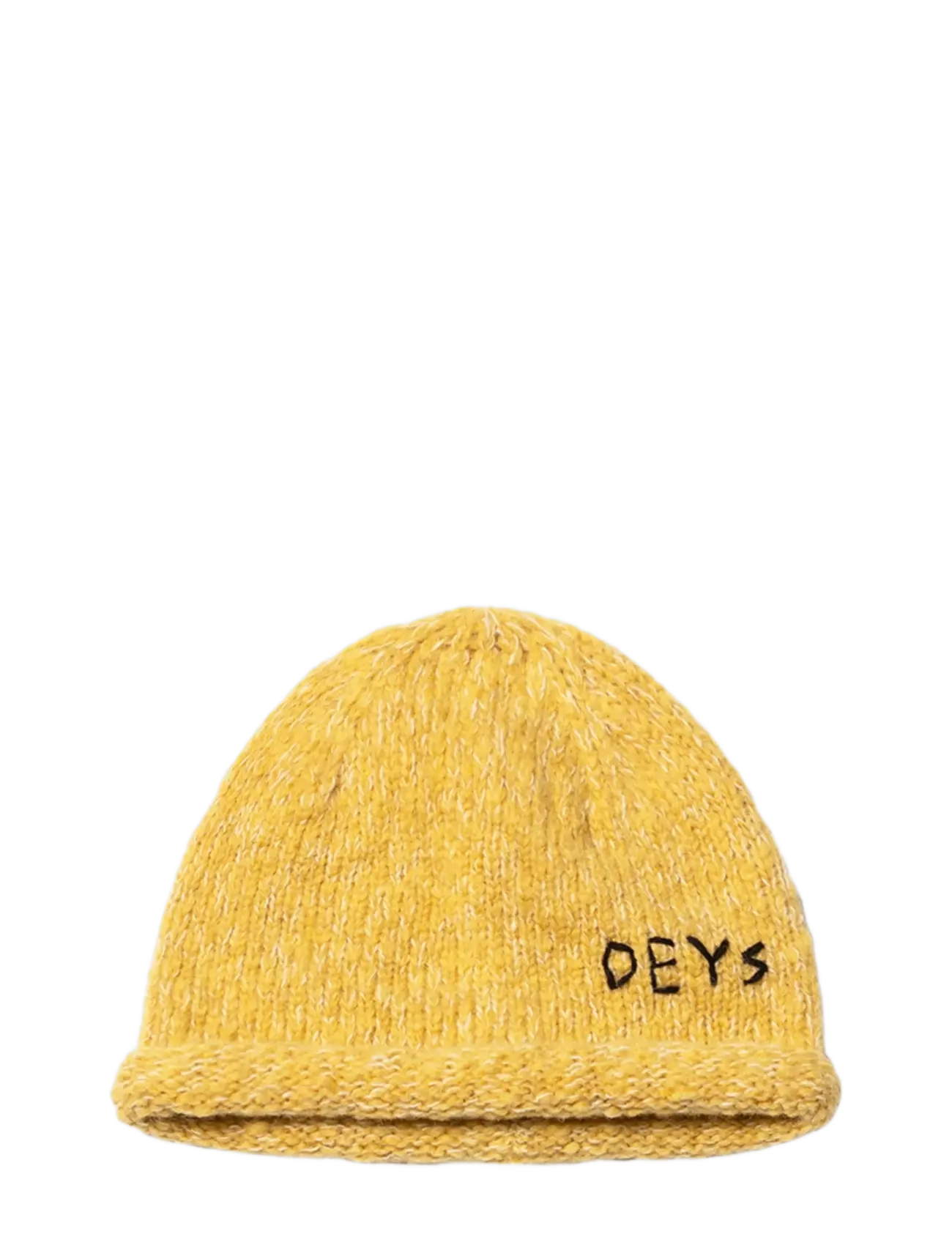 DEYS Ardmore Wool Beanie - Kootud mütsid - YELLOW / yellow