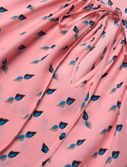 Diane von Furstenberg - DVF NEW FREDDIE BLOUSE - pitkähihaiset puserot - twisted geo soft pink - 2