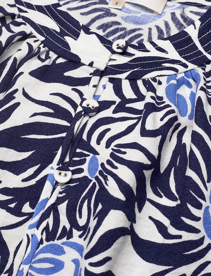 Diane von Furstenberg - DVF DARIO TOP - crop tops - anemone signature blue - 2