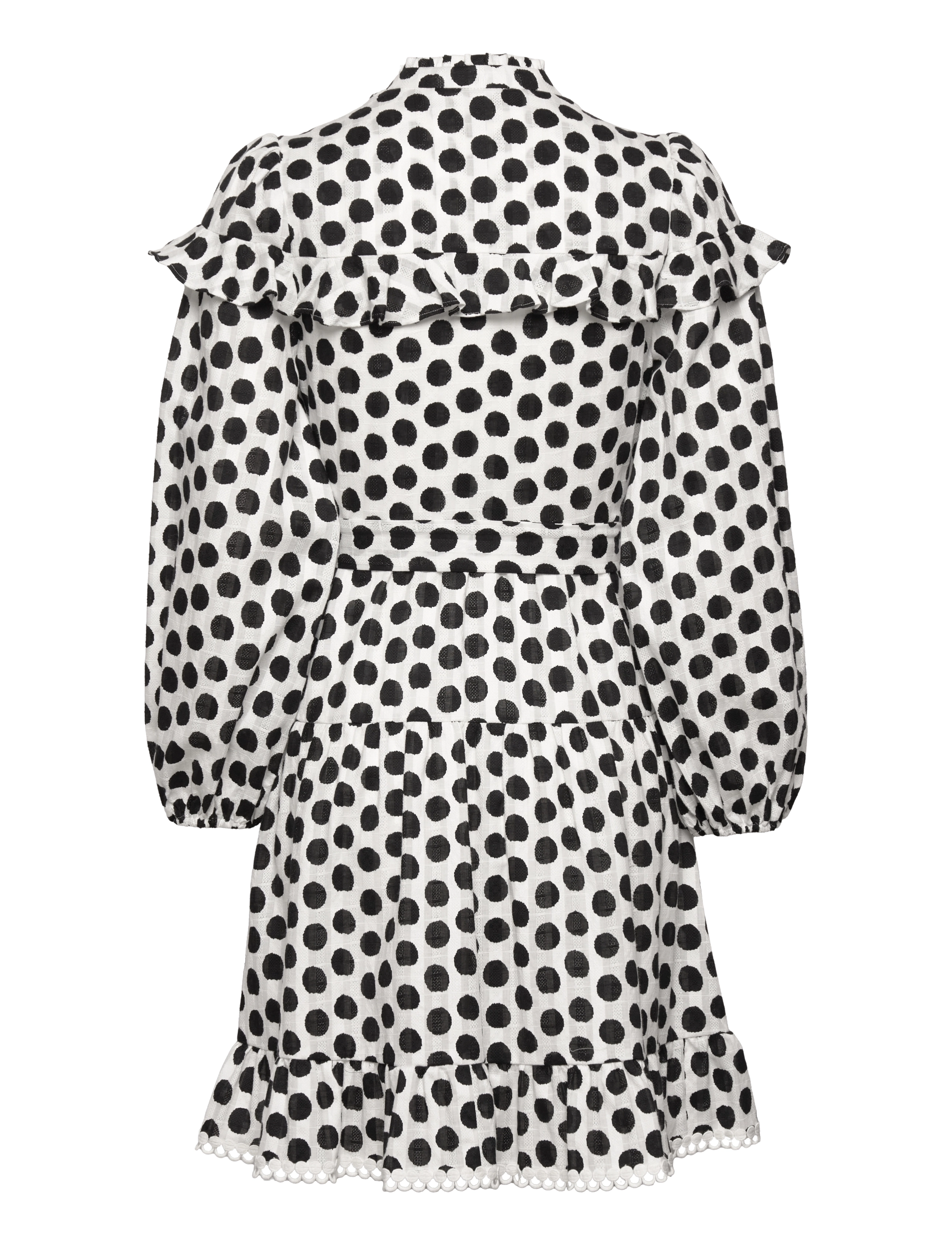 Diane von Furstenberg - DVF CHICAGO DRESS - abstract dot small ivory - 1