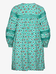 Diane von Furstenberg - DVF JESSICA DRESS - summer dresses - pebbles summer sm turquoise - 1