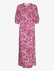Diane von Furstenberg - DVF DROGO DRESS - festtøj til outletpriser - anemone signature pink - 0