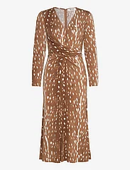 Diane von Furstenberg - DVF MARSHA DRESS - midi kjoler - fawn neatural - 2
