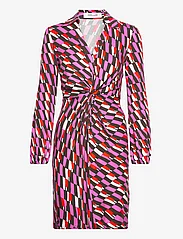 Diane von Furstenberg - DVF CHUCK DRESS - festtøj til outletpriser - arta geo pink me - 0
