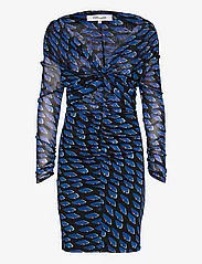 Diane von Furstenberg - DVF GANESA MINI DRESS - party wear at outlet prices - betta scales - 0