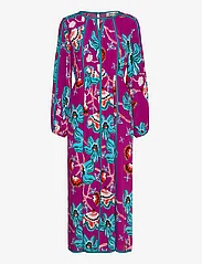 Diane von Furstenberg - DVF SCOTT DRESS - summer dresses - tiger lily gt shocking beet - 0