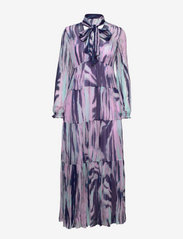 Diane von Furstenberg - DVF MARQUIS DRESS - odzież imprezowa w cenach outletowych - tie dye medium infigo - 0
