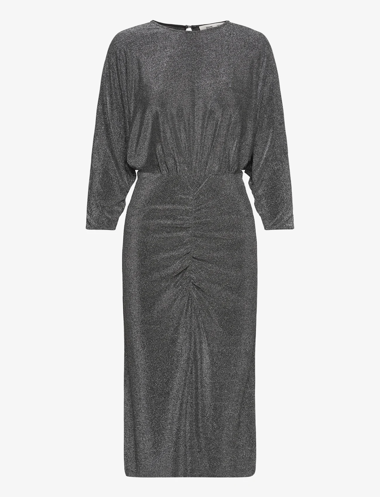 Diane von Furstenberg - DVF CHRISEY DRESS - midi dresses - silver grey - 0