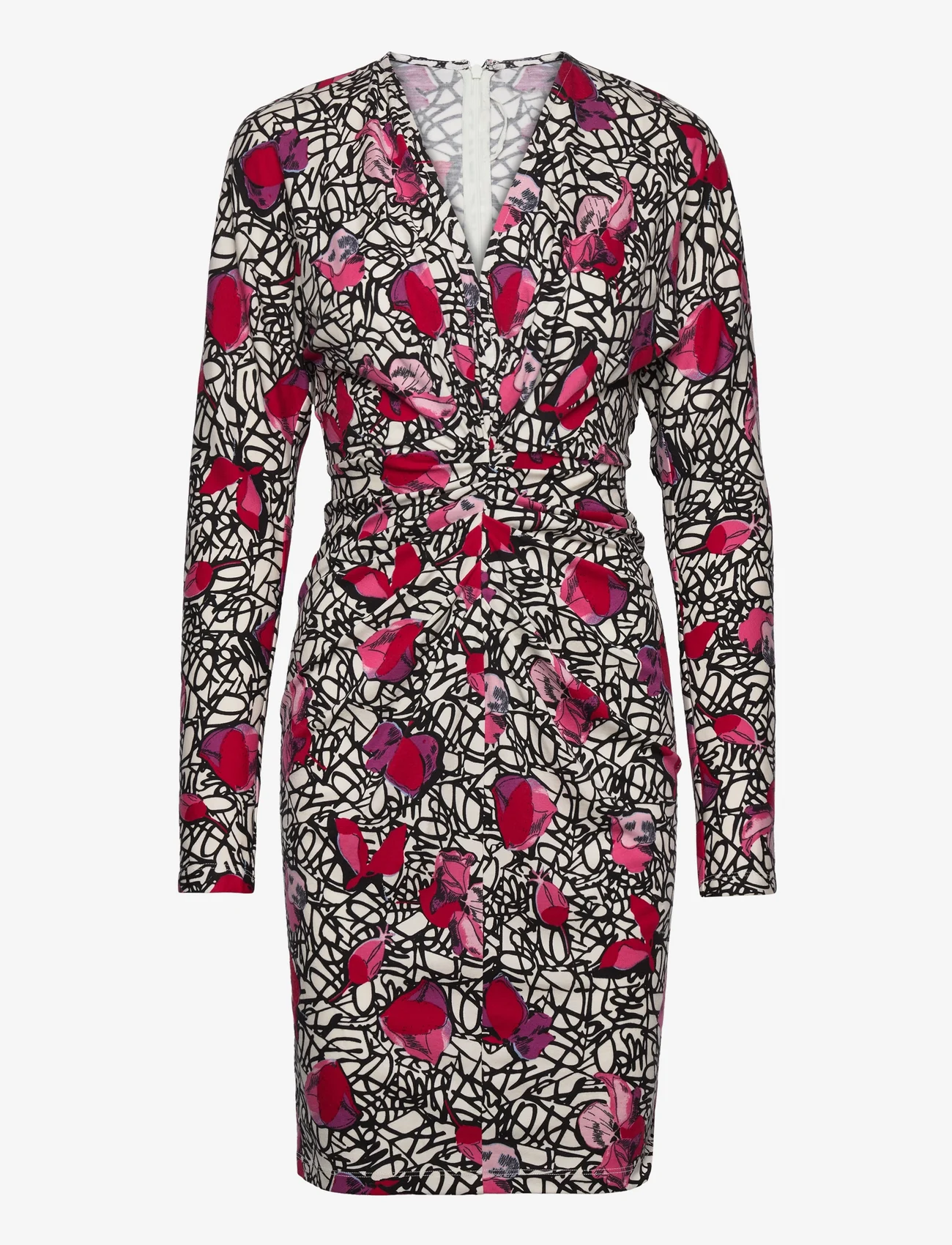 Diane von Furstenberg - DVF NEW MILEY DRESS - midi kjoler - signature floral s - 0