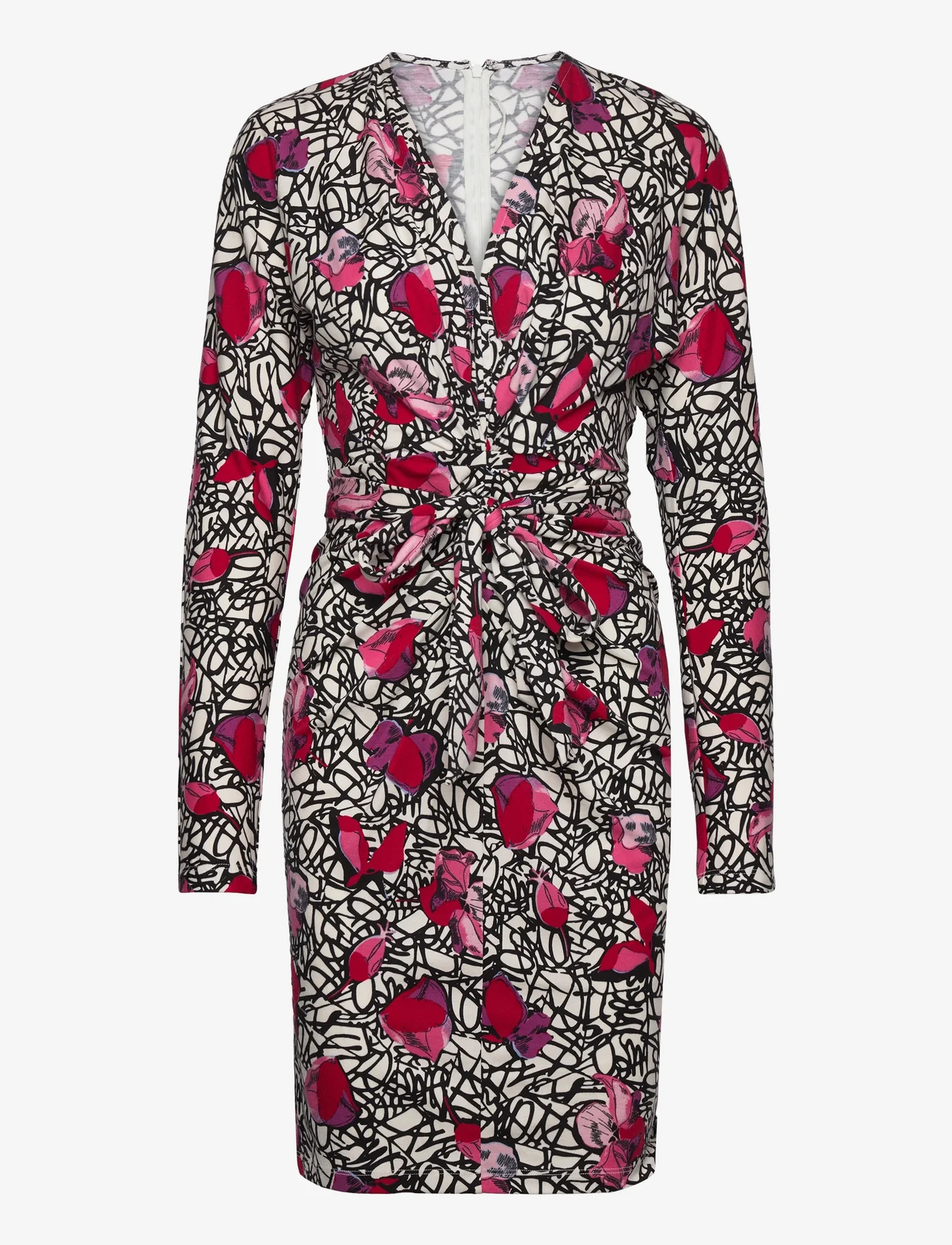 Diane von Furstenberg - DVF NEW MILEY DRESS - midi dresses - signature floral s - 1