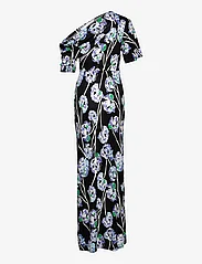 Diane von Furstenberg - DVF WITTROCK DRESS - feestelijke kleding voor outlet-prijzen - watercolor floral lg black - 1
