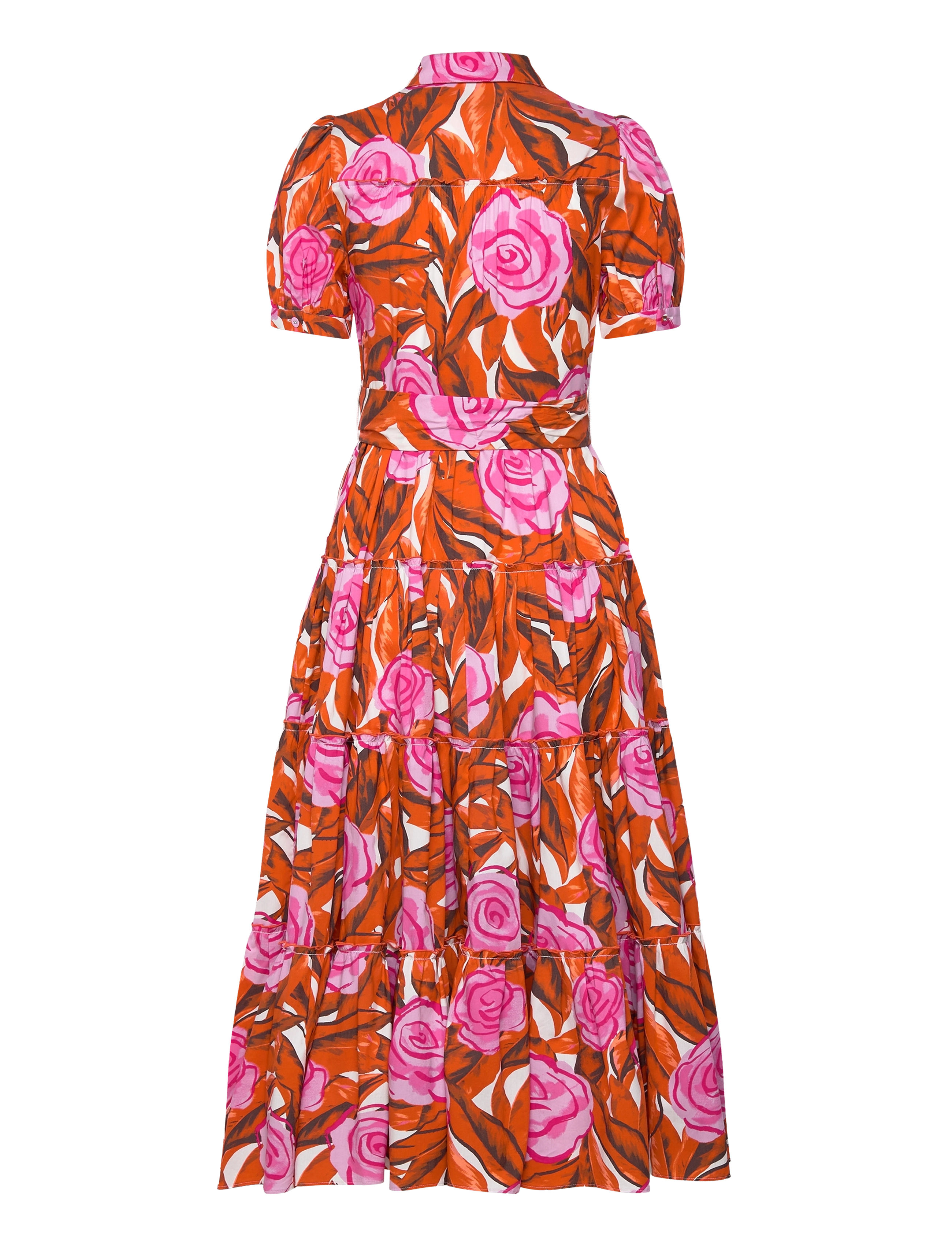 Diane von Furstenberg - DVF QUEENA DRESS - palm floral - 1