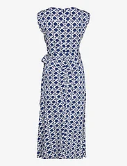 Diane von Furstenberg - DVF DOROTHEE DRESS - sommerkjoler - vintage cane med midnight blue - 1