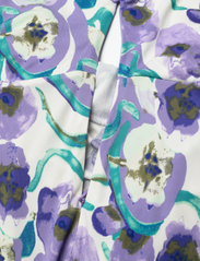 Diane von Furstenberg - DVF HAVANA DRESS - sukienki letnie - watercolor blossom med purple - 3
