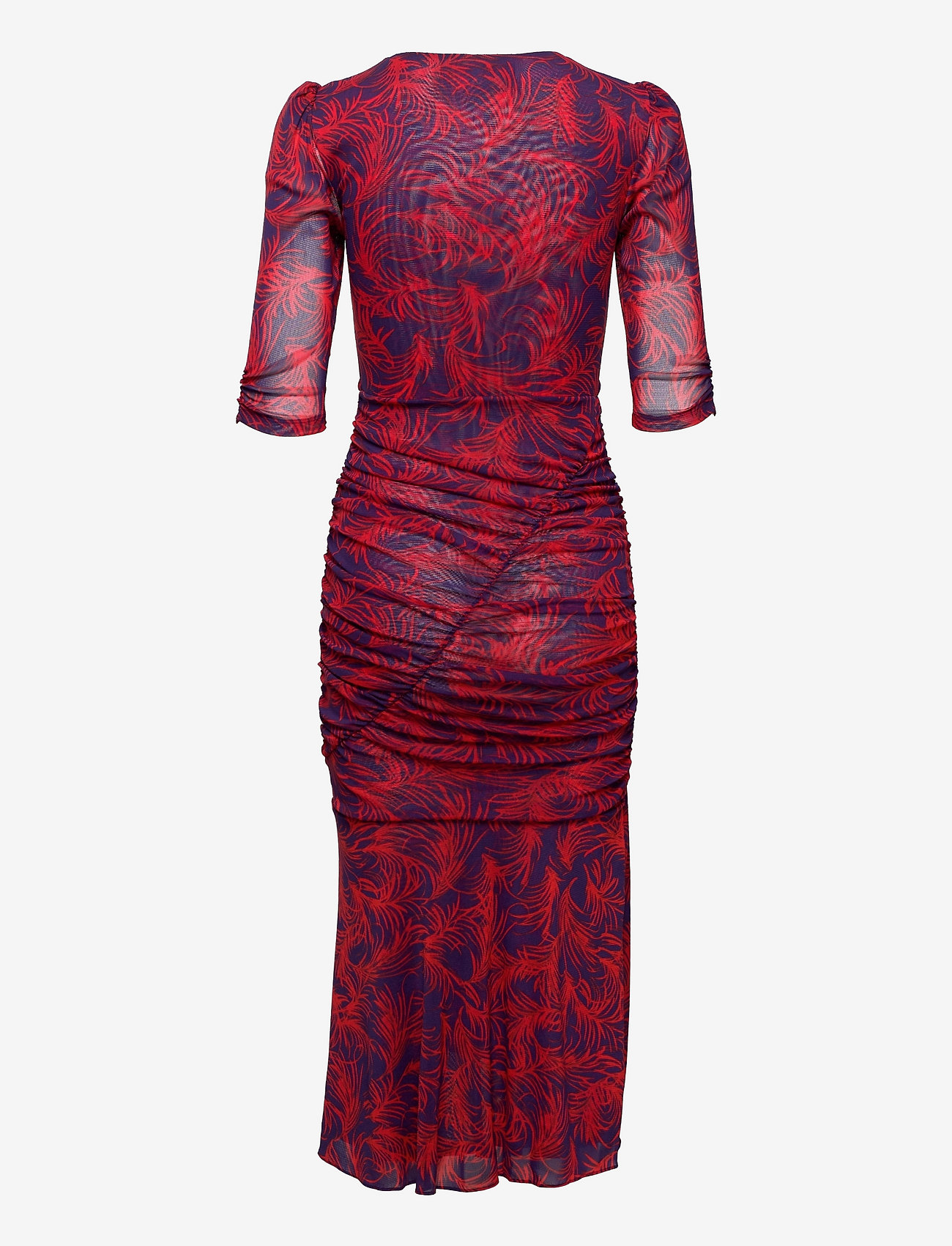 Diane von Furstenberg - DVF LORRAINE - feathers red - 1
