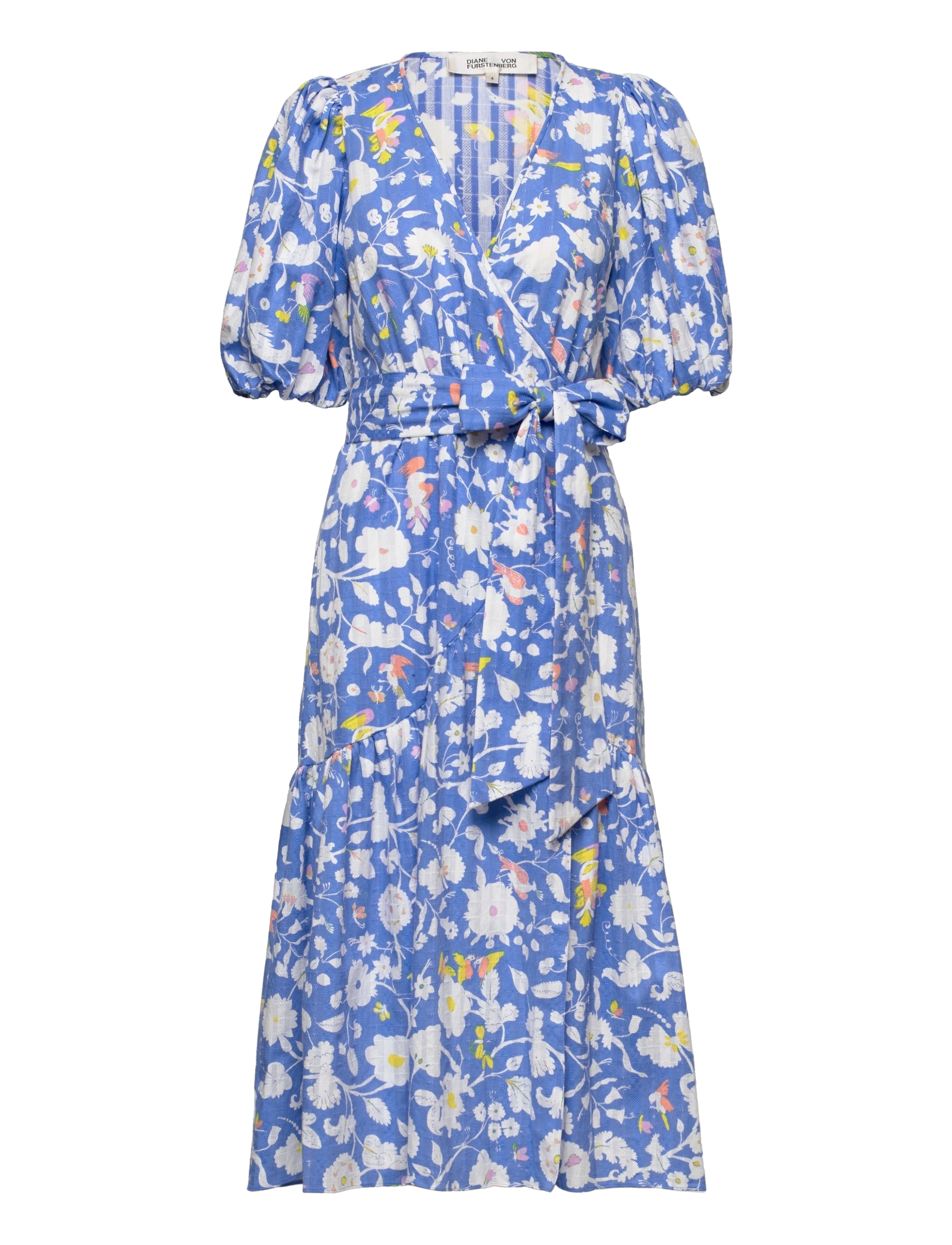 Diane von Furstenberg - DVF ELEKTRA DRESS - fortuna medium signature blue - 0