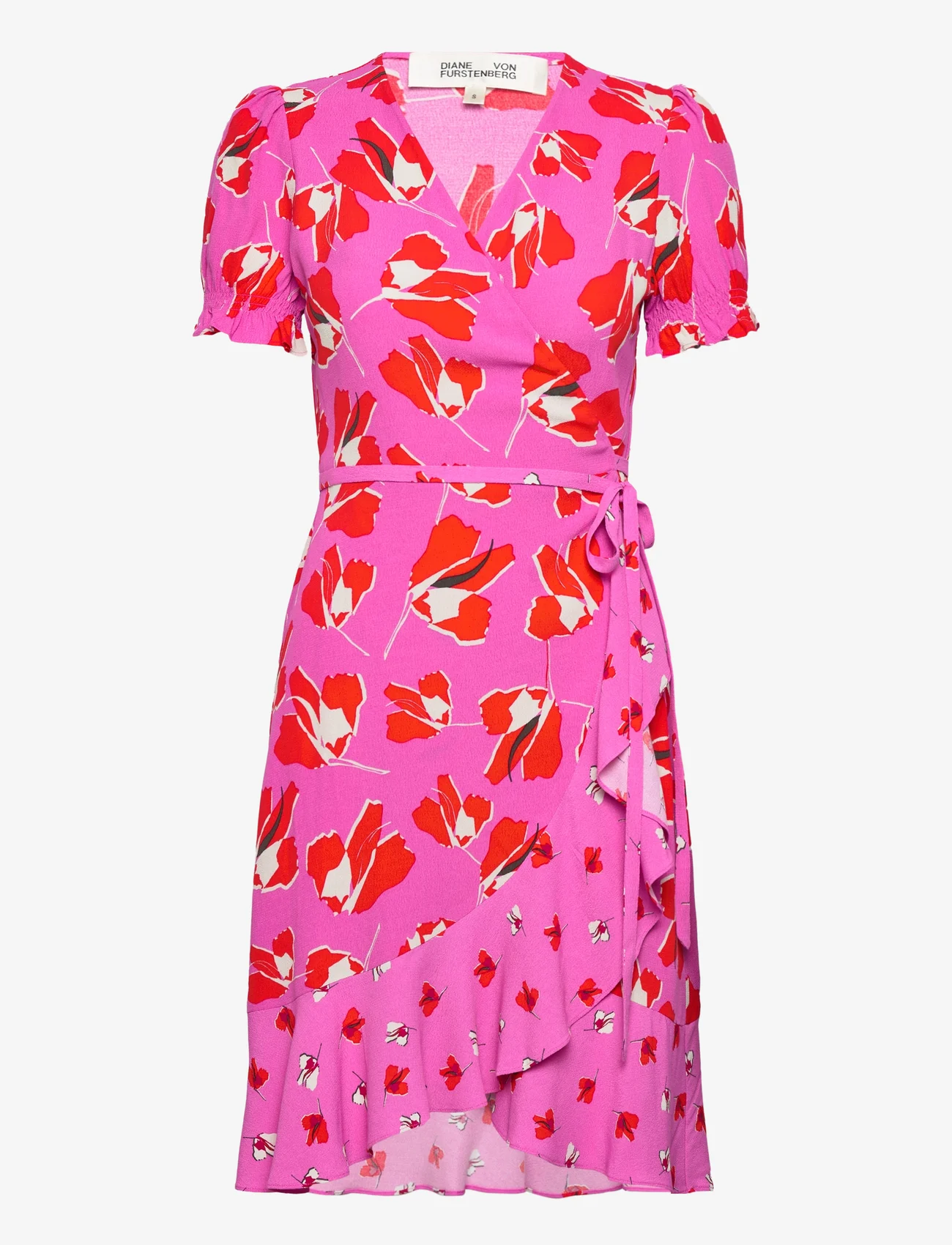 Diane von Furstenberg - DVF EMILIA  MINI DRESS - summer dresses - paper tulip lg pk me/sm pk me - 0