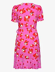 Diane von Furstenberg - DVF EMILIA  MINI DRESS - sukienki letnie - paper tulip lg pk me/sm pk me - 1