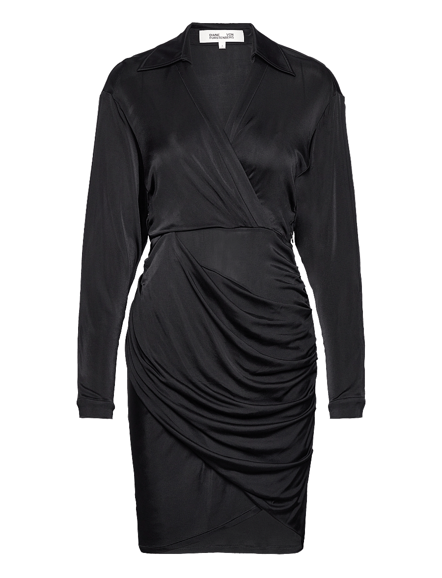 Diane von Furstenberg - DVF TROIAN DRESS - festtøj til outletpriser - black - 0