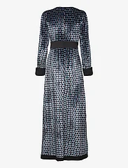 Diane von Furstenberg - DVF LIBBY DRESS - festtøj til outletpriser - chain geo multi med sig blue - 1