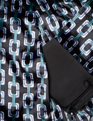Diane von Furstenberg - DVF LIBBY DRESS - odzież imprezowa w cenach outletowych - chain geo multi med sig blue - 3