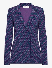 Diane von Furstenberg - DVF DION JACKET - feestelijke kleding voor outlet-prijzen - knit chain emerald - 0