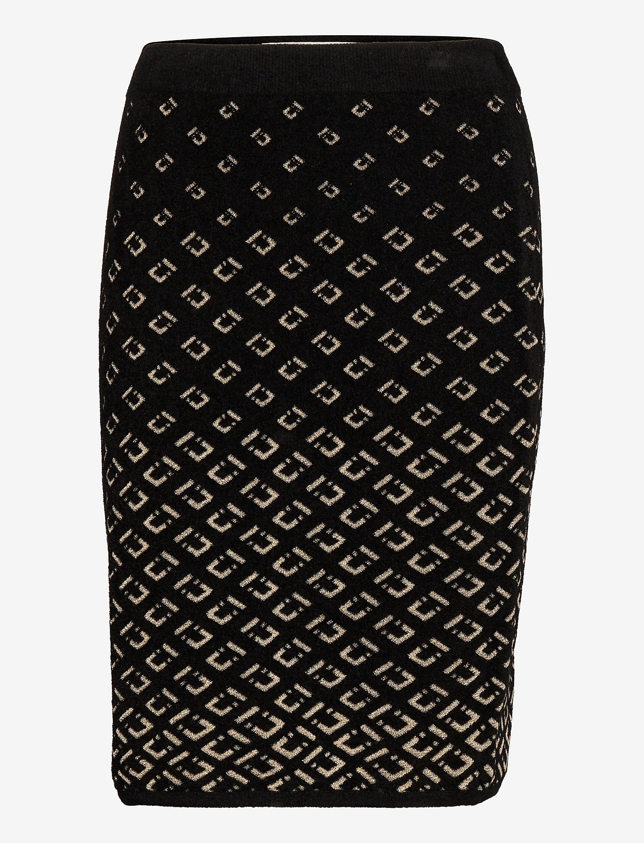 Diane von Furstenberg - DVF PASCAL SKIRT - geo chain black - 0