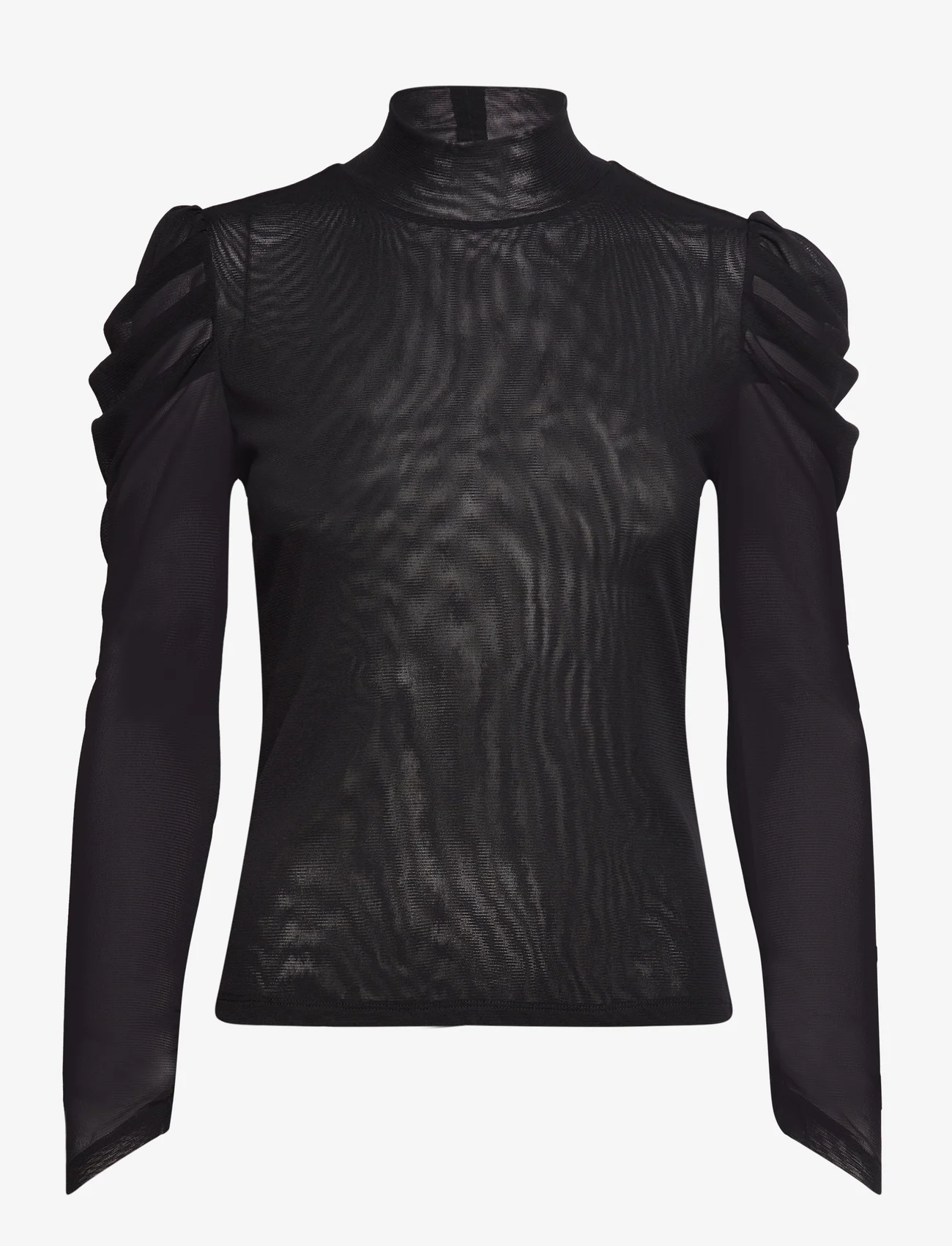 Diane von Furstenberg - DVF NEW REMY TOP - long-sleeved blouses - black - 0