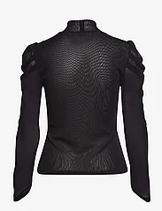 Diane von Furstenberg - DVF NEW REMY TOP - long-sleeved blouses - black - 1